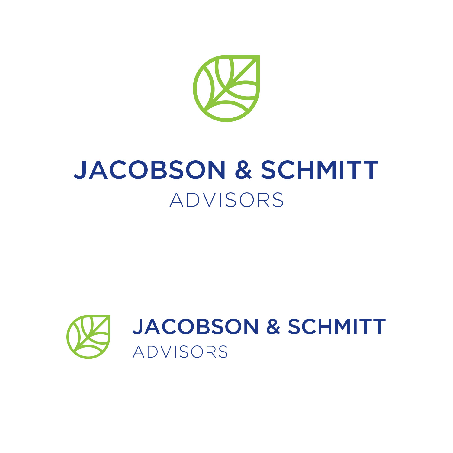 Logo-Design von masher für Jacobson & Schmitt Advisors LLC | Design #15781471