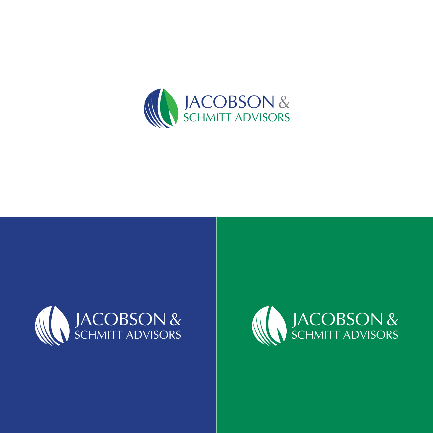 Logo-Design von IMD-HUB für Jacobson & Schmitt Advisors LLC | Design #15808599