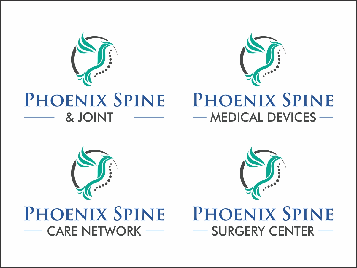 Logo Design by Robert Macwan for Phoenix Spine | Design #15929291