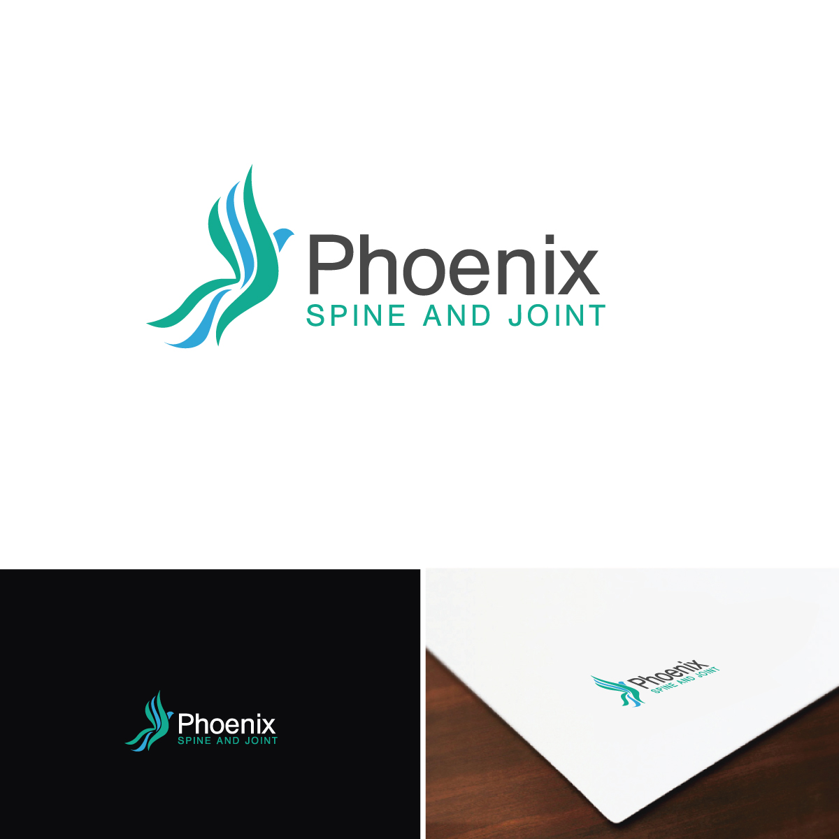 Logo Design by e-graphics for Phoenix Spine | Design #15801131