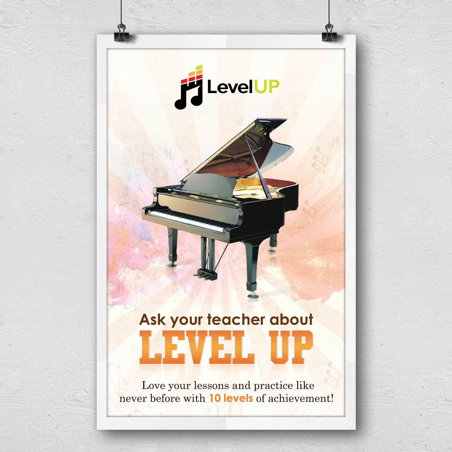 Diseño de Flyer por debdesign para Love Family Piano | Diseño #15824852