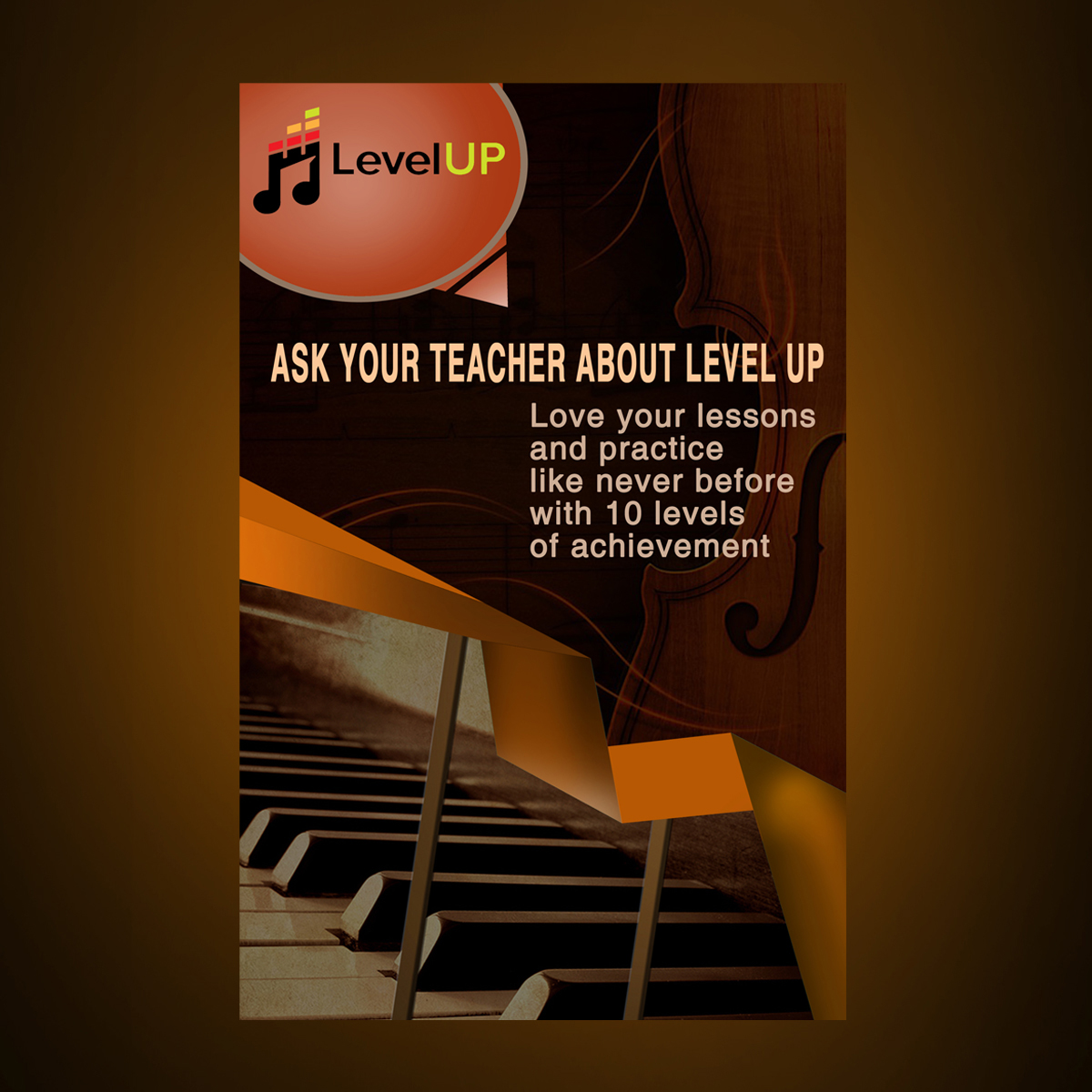 Flyer Design by Design King 3 for Love Family Piano | Design #15824134