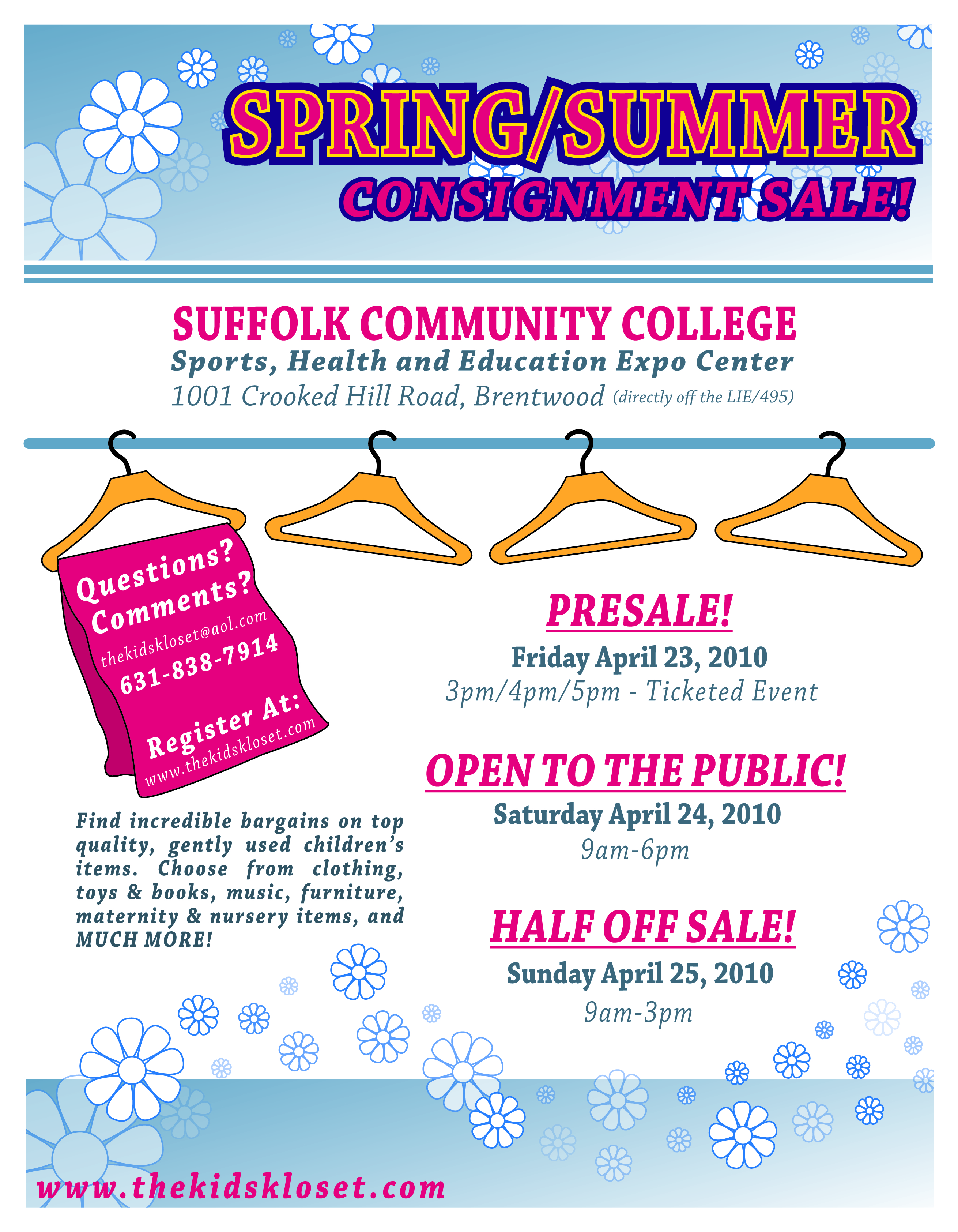 Diseño de Flyer por Stellar Designs para The Kids Kloset | Diseño #39196