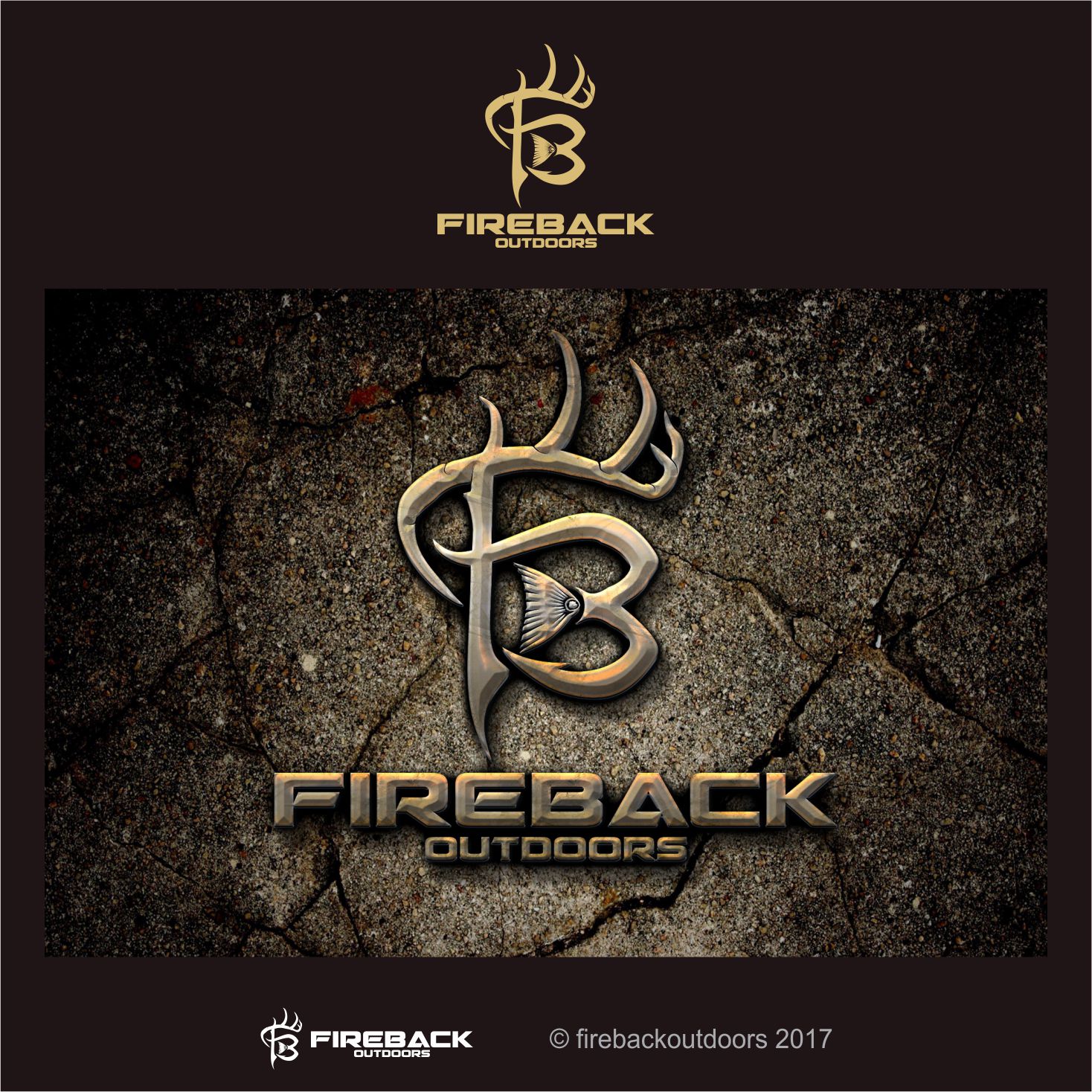 Logo Design by monstersox for Fireback Outdoors | Design: #15802166