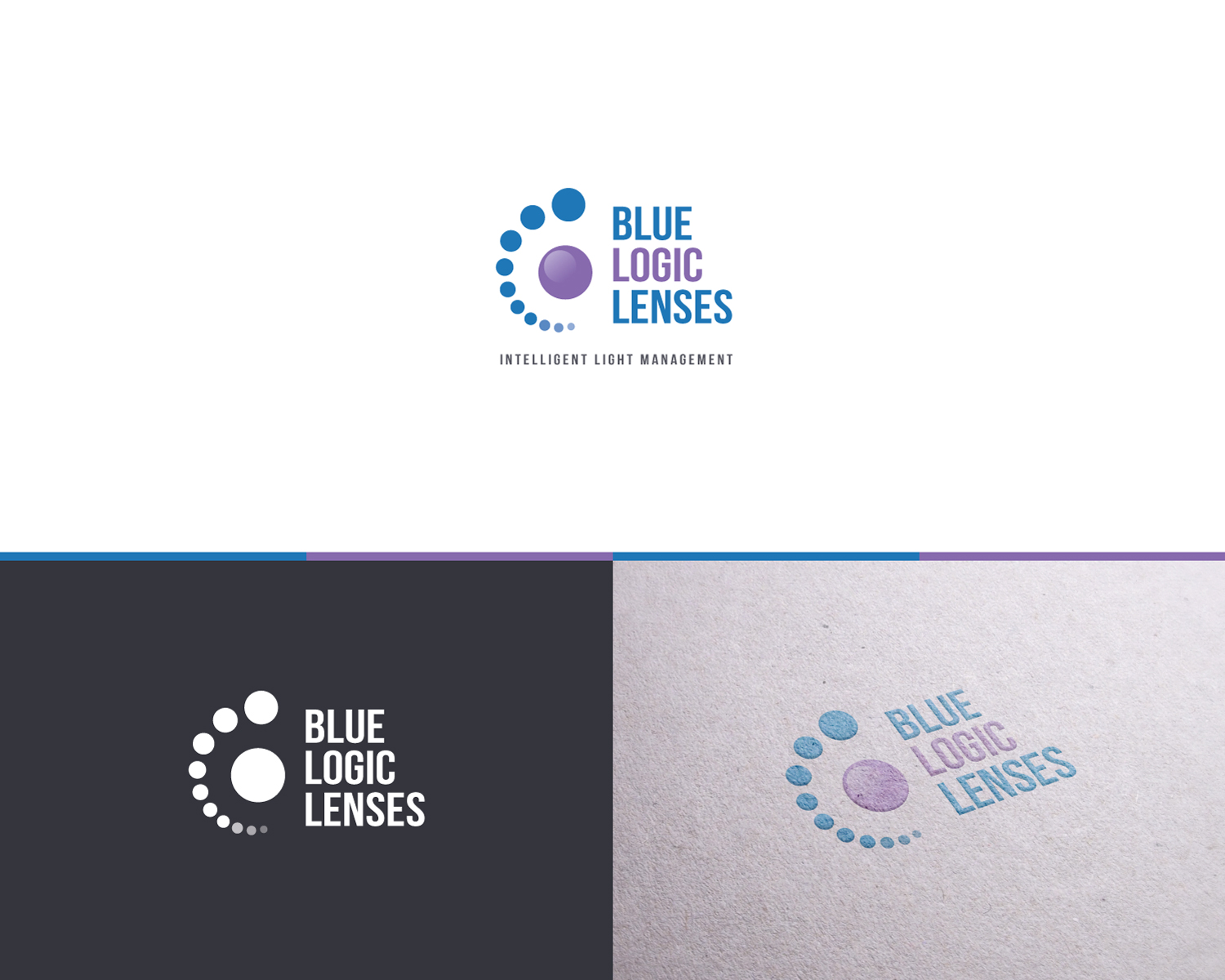 Logo Design by anonrotide for Blue Logic Lenses | Design #15991029