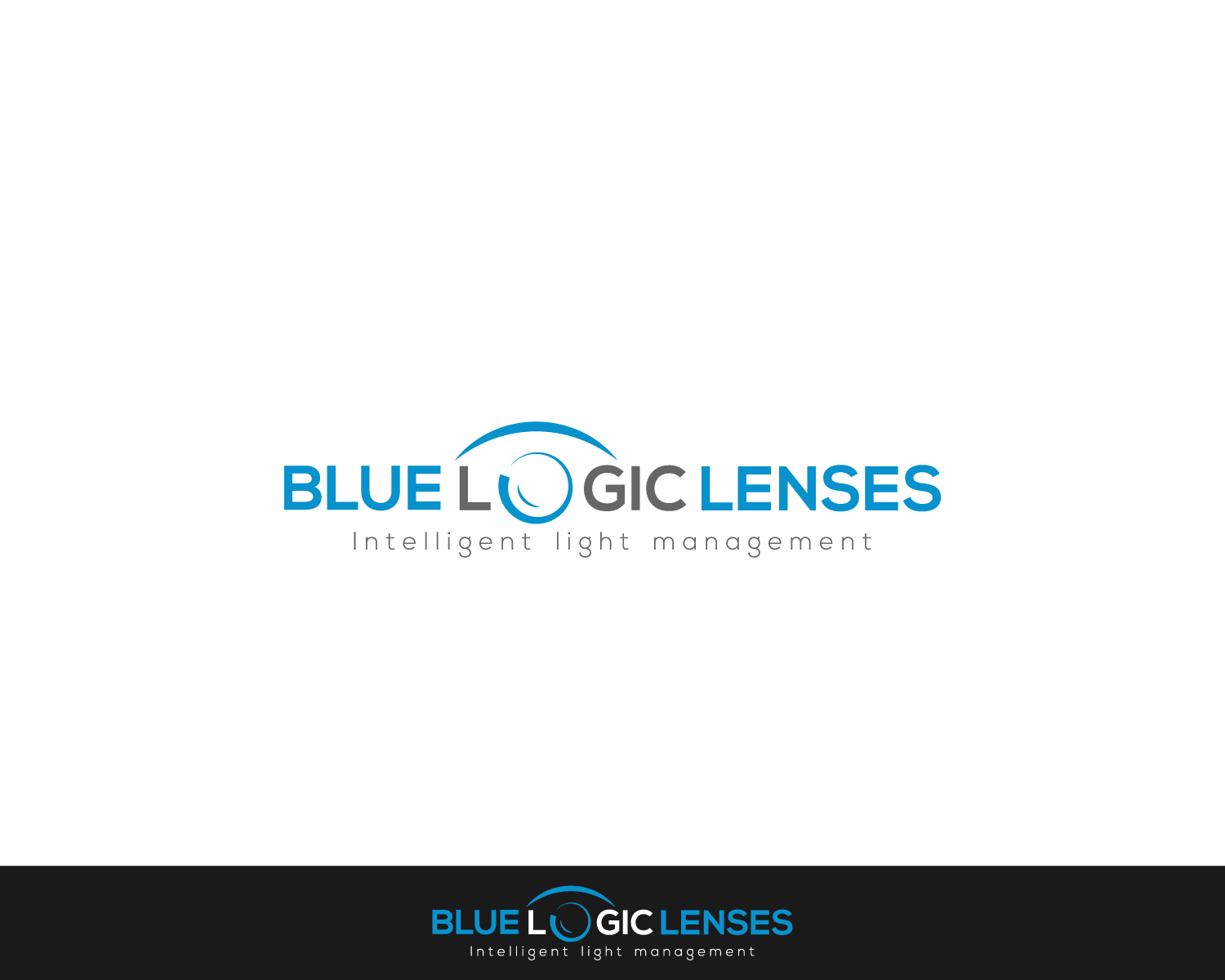 Logo Design by MAWBM for Blue Logic Lenses | Design #15931657