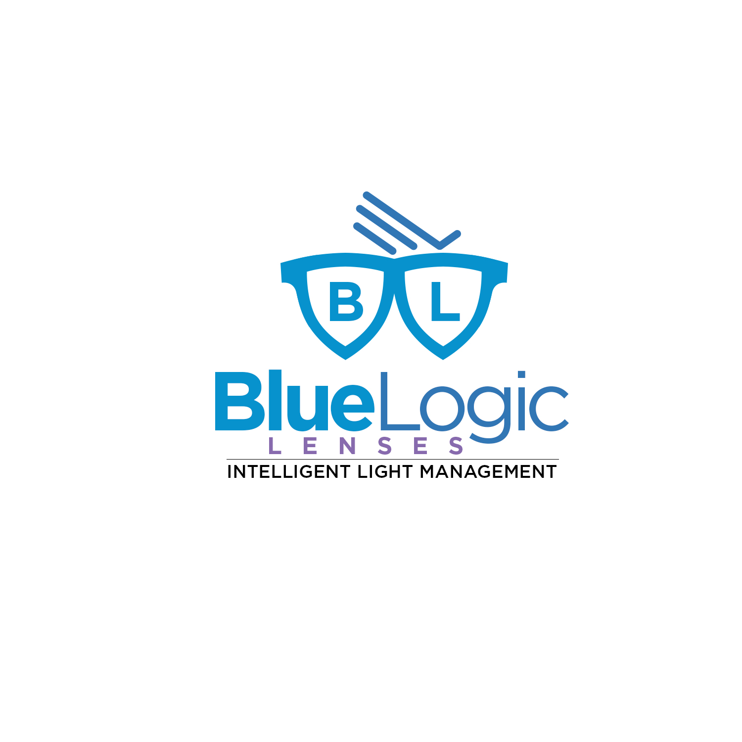 Diseño de Logo por Dj Kemmy para Blue Logic Lenses | Diseño #15969238