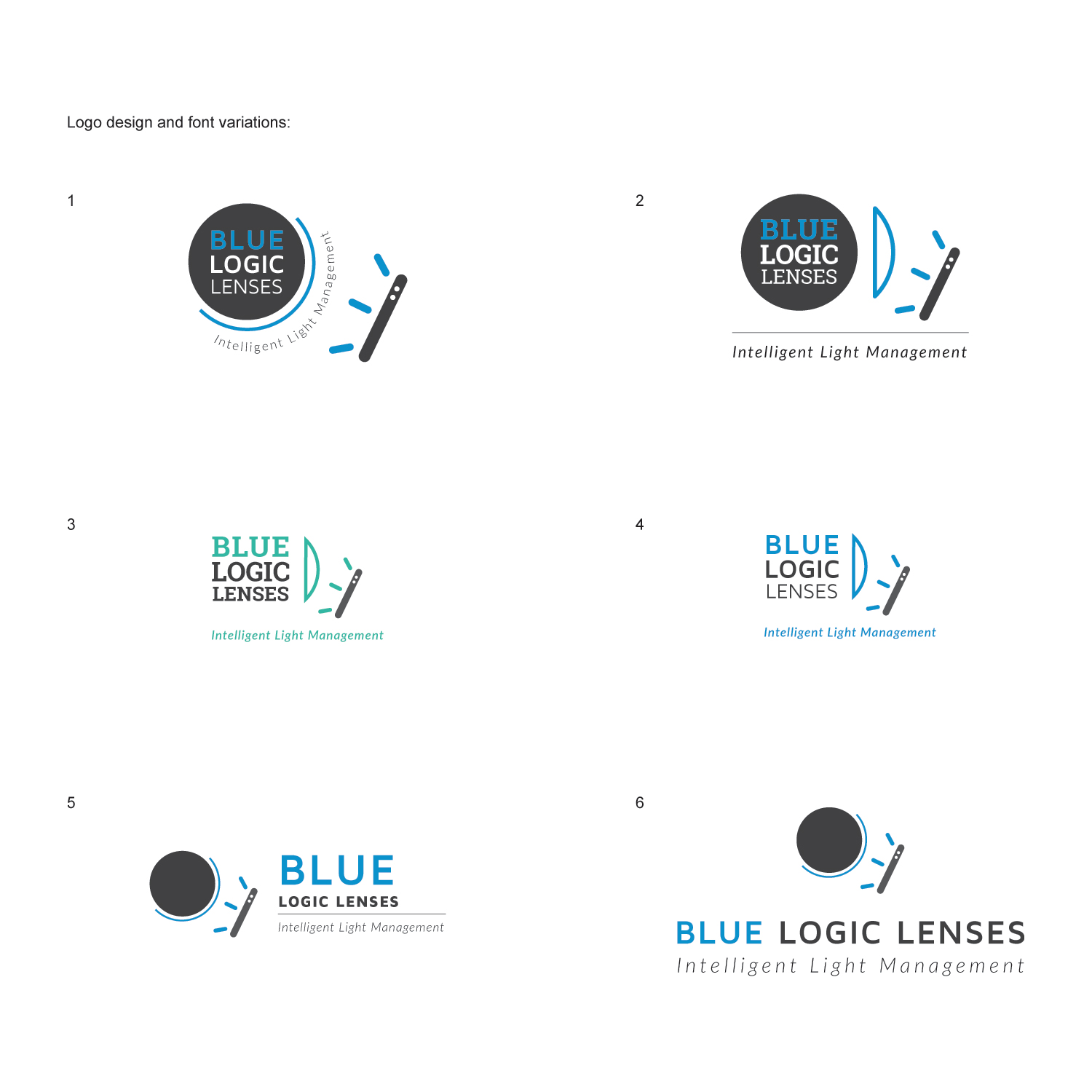 Logo Design by jacw02 for Blue Logic Lenses | Design #15918970