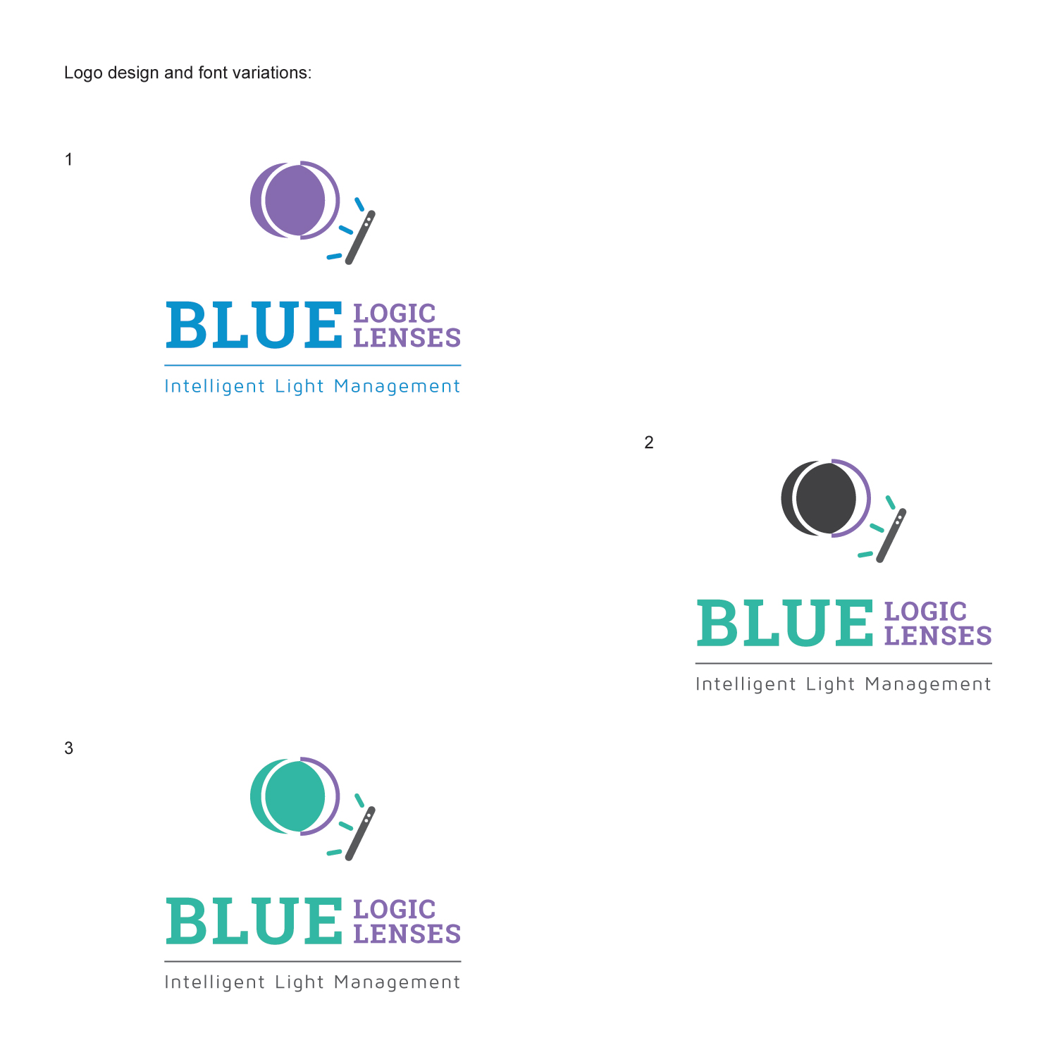 Logo Design by jacw02 for Blue Logic Lenses | Design #15918973