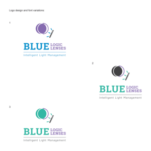 Logo Design by jacw02 for Blue Logic Lenses | Design: #15918973