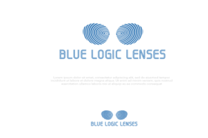 Logo Design by korzuen for Blue Logic Lenses | Design #15923231