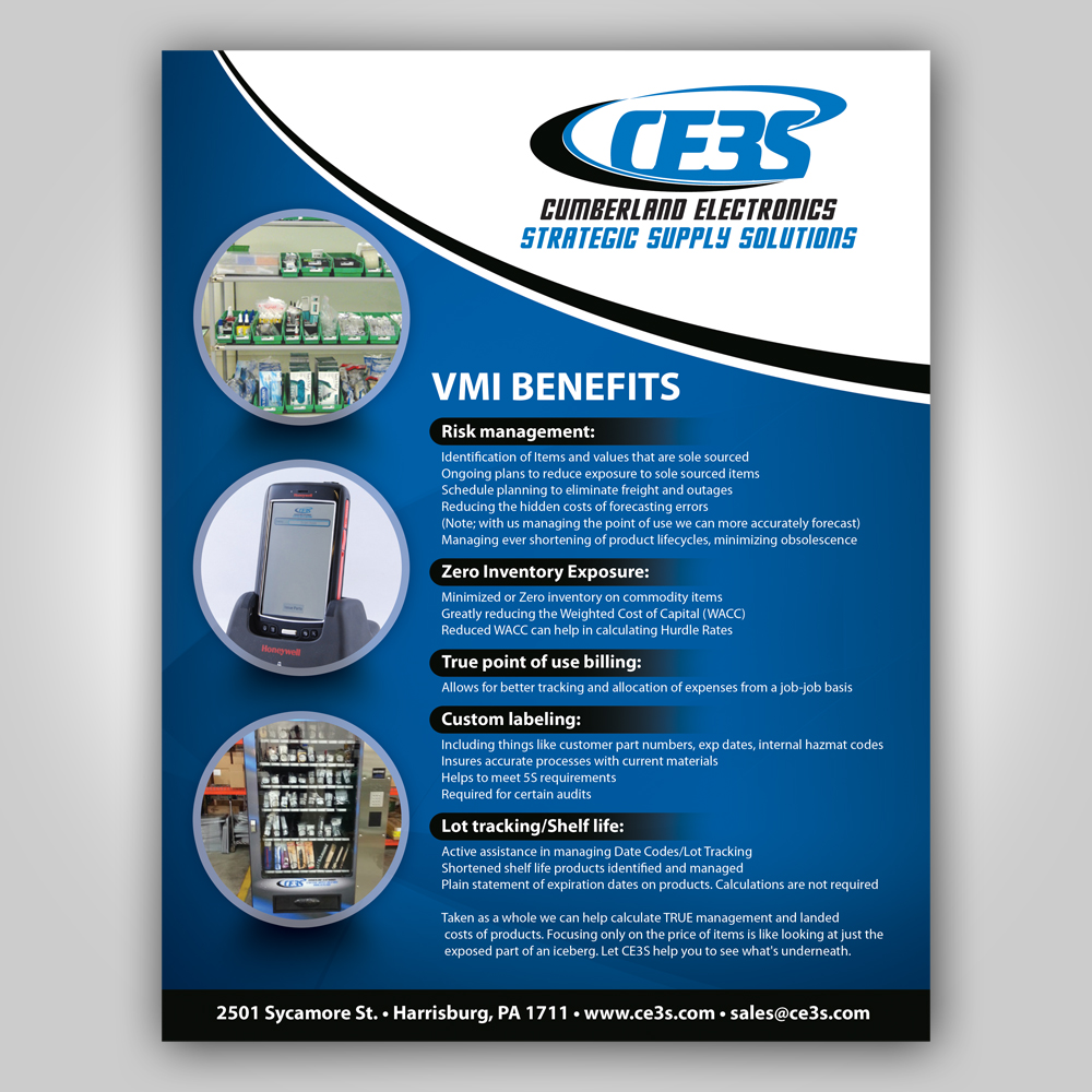 Flyer Design by earldesigns for Cumberland Electronics | Design #15800299