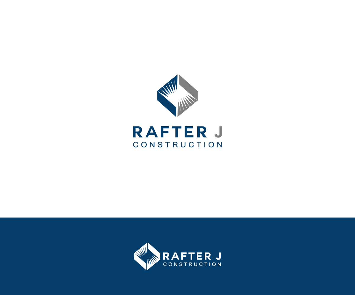 Logo-Design von arcoalex für Rafter J Construction | Design #15785999