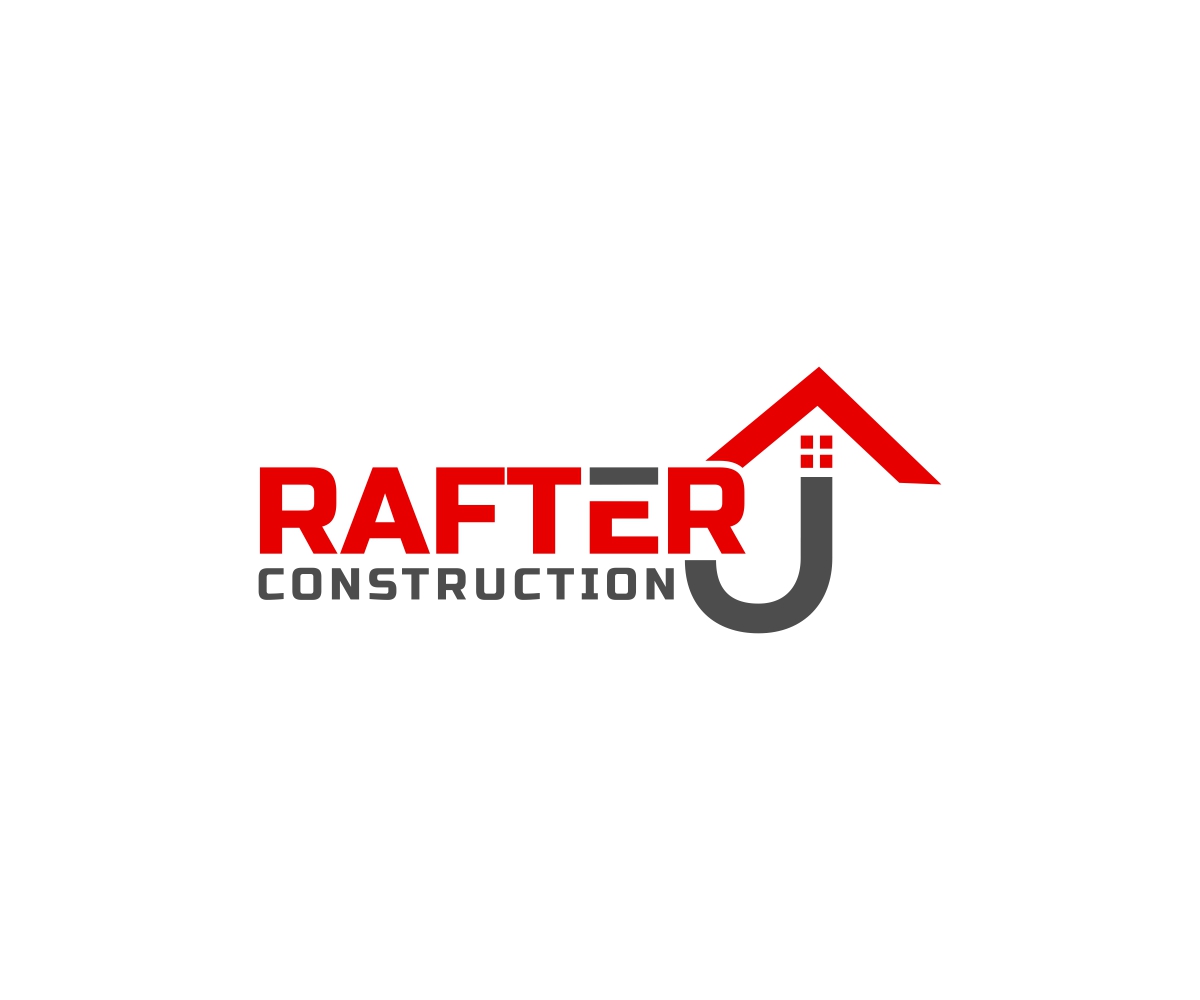 Logo-Design von Liyana für Rafter J Construction | Design #15787528