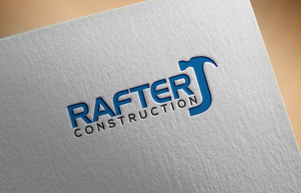Diseño de Logo por S Creation para Rafter J Construction | Diseño #15787746