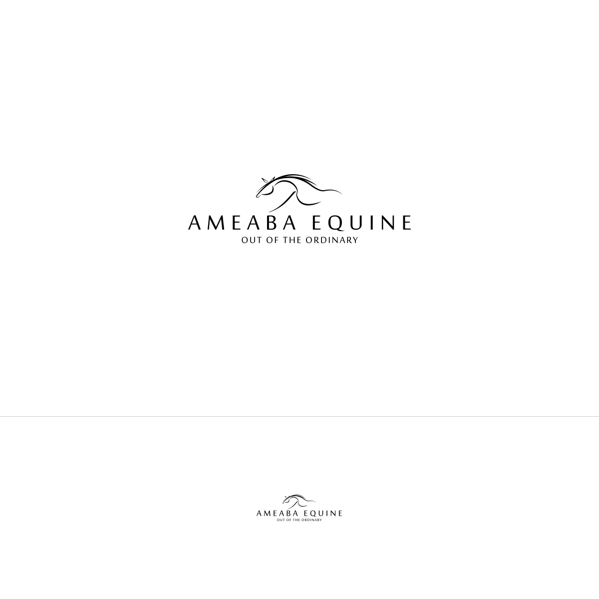Logo Design by TheWisemo for Ameaba Equine | Design #15911960