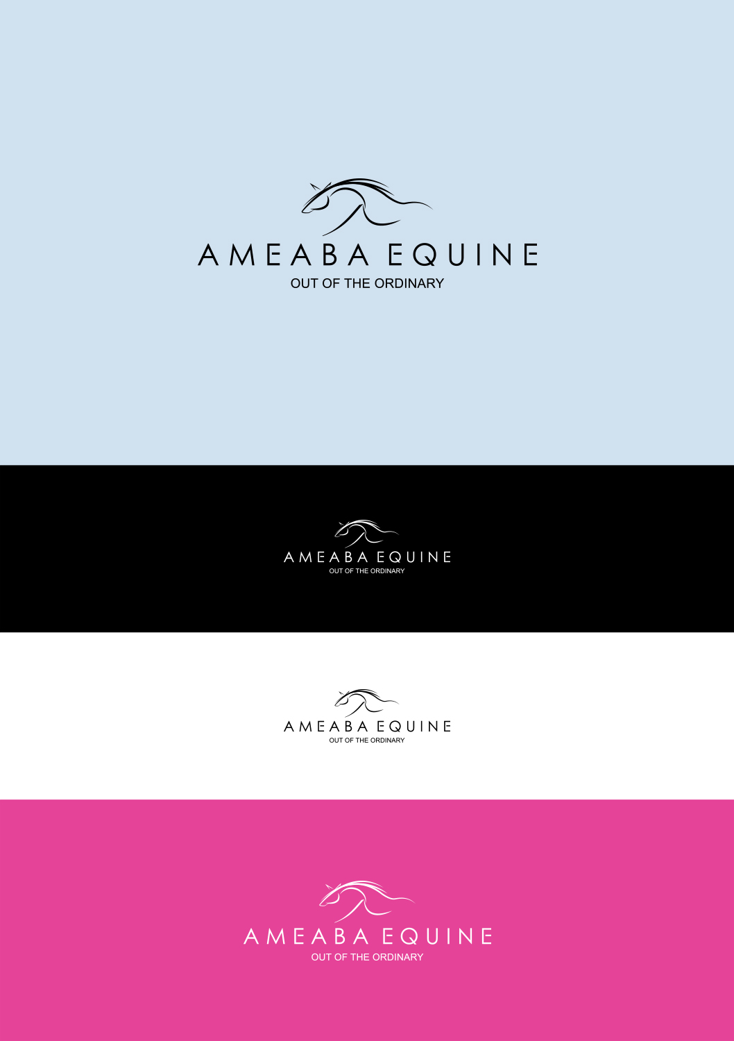 Logo Design by TheWisemo for Ameaba Equine | Design #15938768