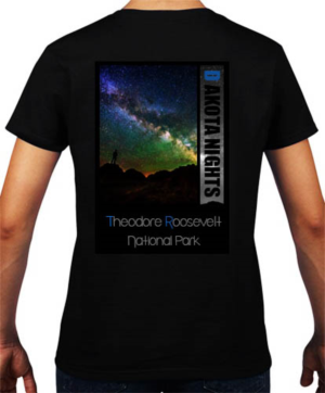 Dakota Nights T-shirt for Theodore Roosevelt National Park | Design de T-shirt par edge design