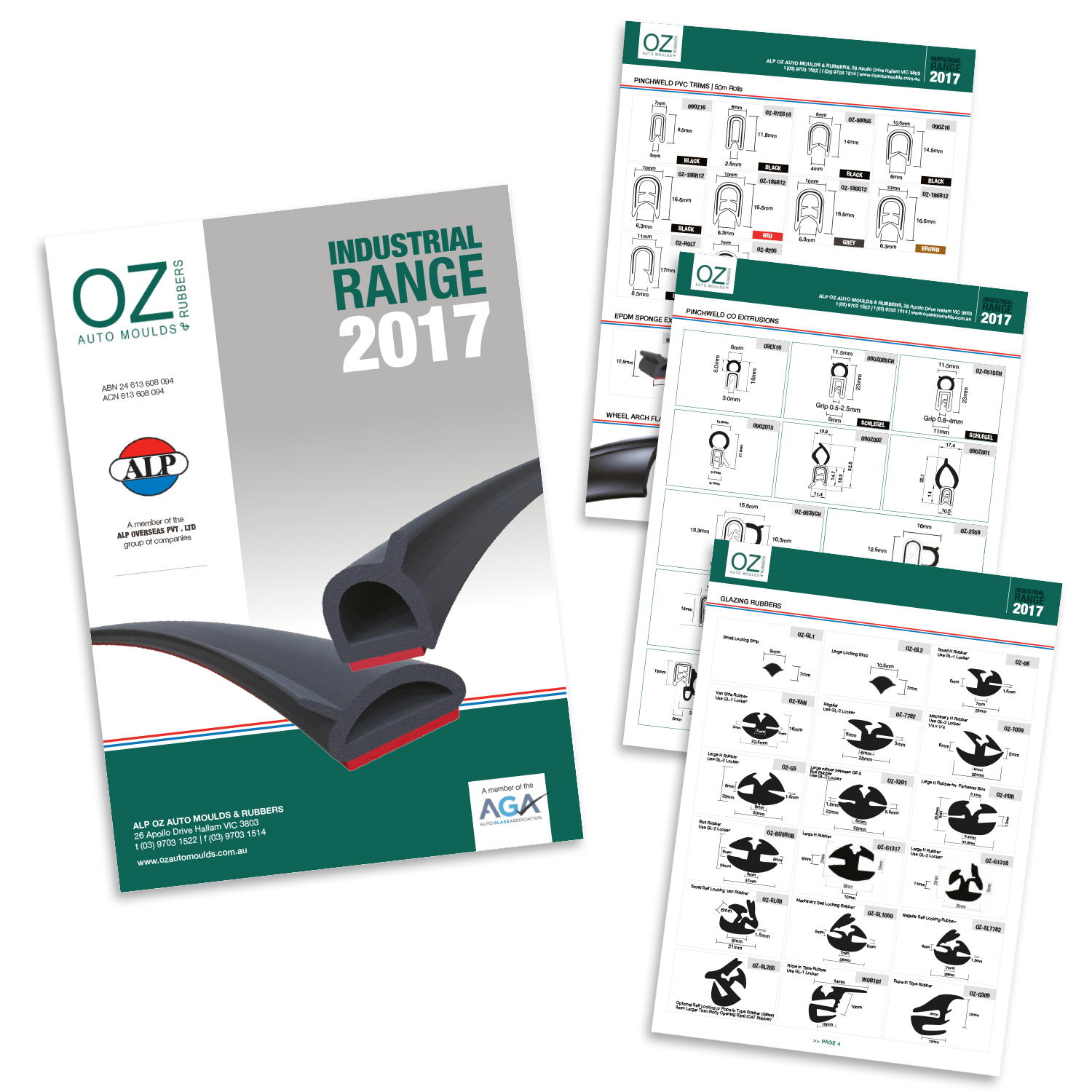 Diseño de Flyer por Anne Baker para ALP Oz Auto Moulds | Diseño #15820721