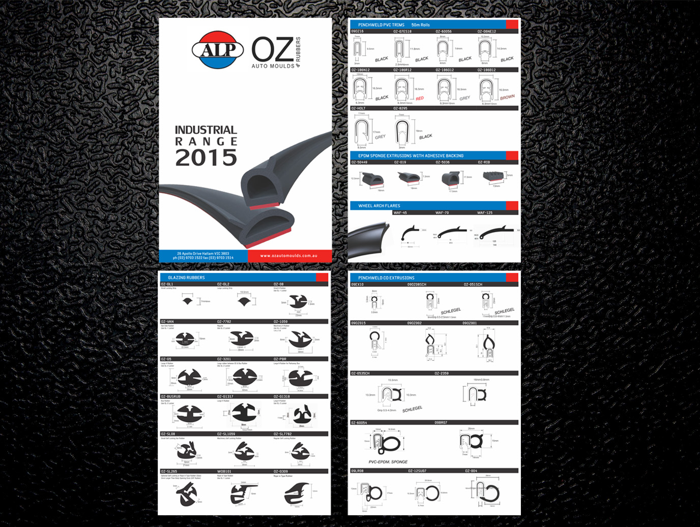 Diseño de Flyer por Xpert para ALP Oz Auto Moulds | Diseño #15794952