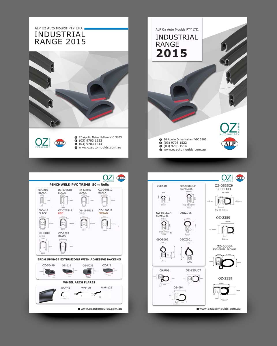 Flyer Design by rkailas for ALP Oz Auto Moulds | Design #15865697