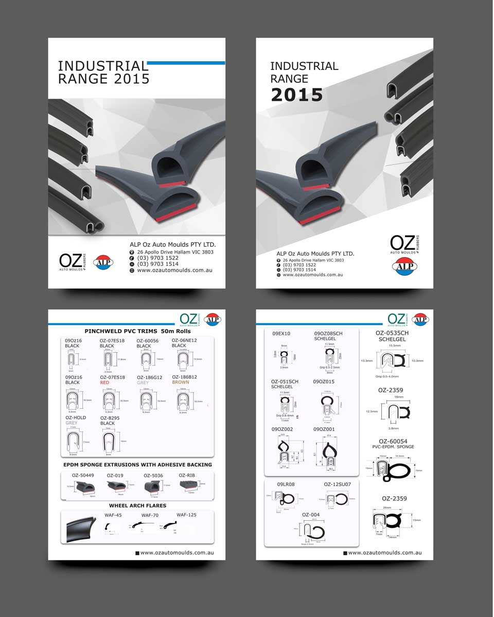 Diseño de Flyer por rkailas para ALP Oz Auto Moulds | Diseño #15889860