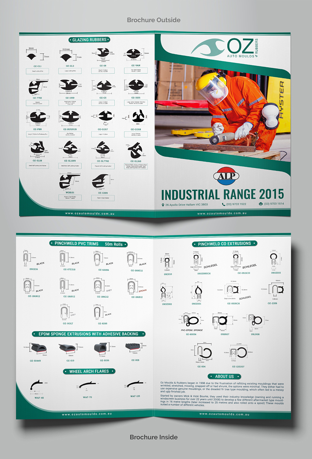 Flyer Design by SAI DESIGNS for ALP Oz Auto Moulds | Design #15836045