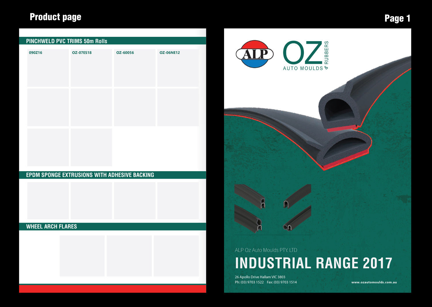 Diseño de Flyer por meet007 para ALP Oz Auto Moulds | Diseño #15855011