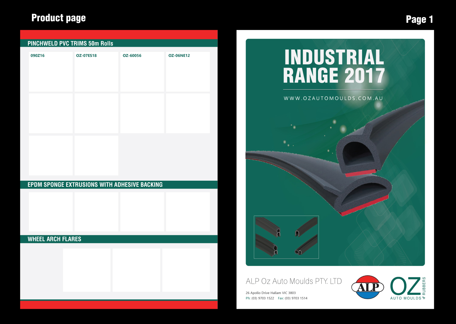 Flyer-Design von meet007 für ALP Oz Auto Moulds | Design #15855697