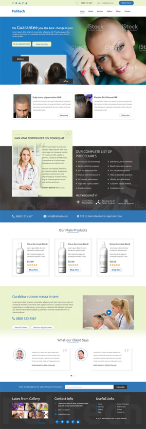 Web Design by Unique UX Designer
