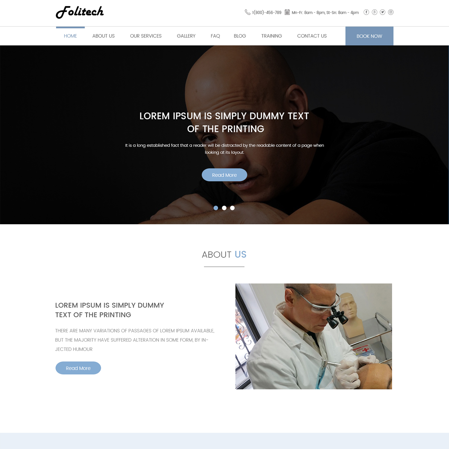 Web Design by Pixelmarketo 2 for Medihair Pty Ltd | Design #15909160