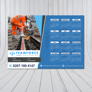 Design Poster Template for Construction firm. | Print Design by creativepix