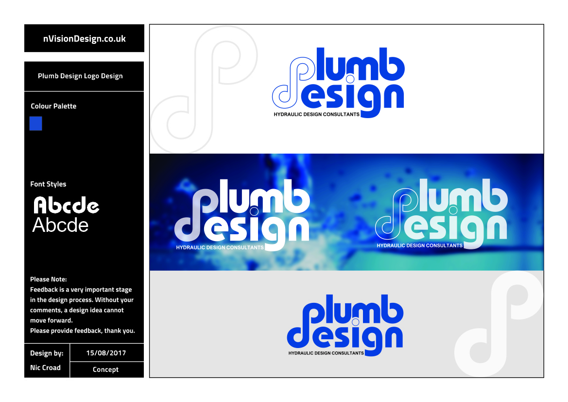 Diseño de Logo por nvisiondesign.co.uk para Plumb Design | Diseño #15786080