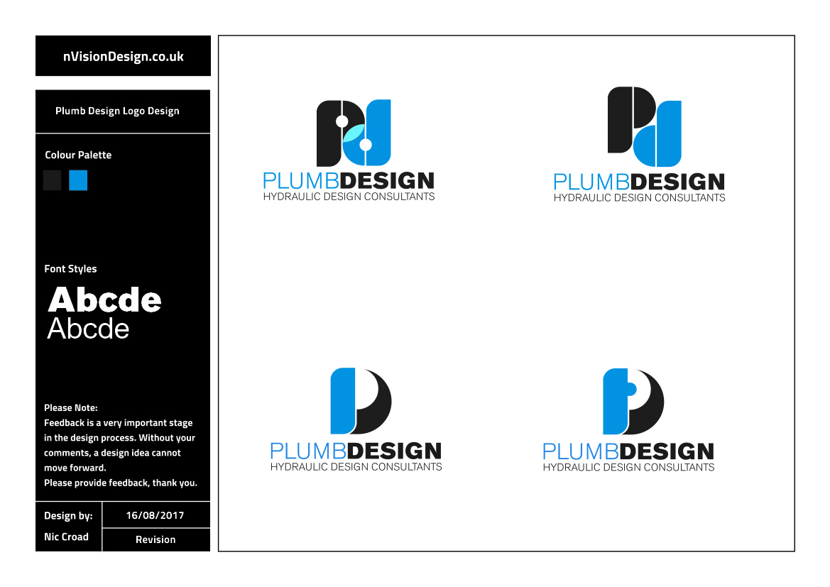 Diseño de Logo por nvisiondesign.co.uk para Plumb Design | Diseño #15794298