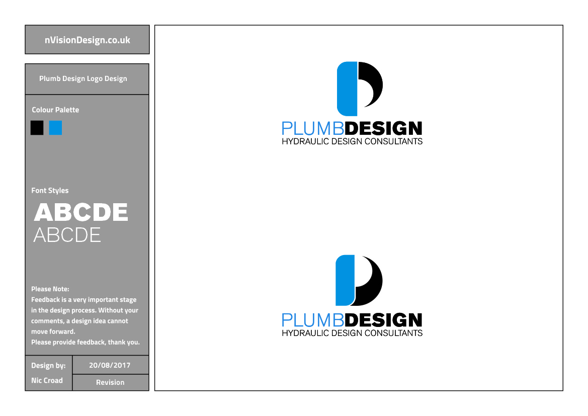 Diseño de Logo por nvisiondesign.co.uk para Plumb Design | Diseño #15839056