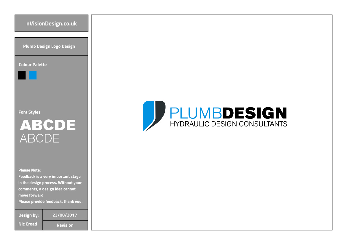 Diseño de Logo por nvisiondesign.co.uk para Plumb Design | Diseño #15874881