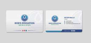 Visitenkarten-Design von INDIAN_Ashok für Bob's Irrigation Services | Design: #15818442