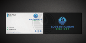 Visitenkarten-Design von Riz' für Bob's Irrigation Services | Design: #15793362