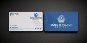 Diseño de Tarjeta de Presentación por Riz' para Bob's Irrigation Services | Diseño: #15794620