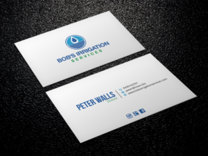 Business Card Design by Xpert for Bob's Irrigation Services | Design: #15810090