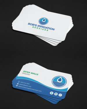 Visitenkarten-Design von JK18 für Bob's Irrigation Services | Design: #15792122