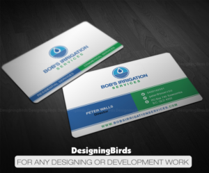 Business Card Design by Designing Birds for Bob's Irrigation Services | Design: #15804542