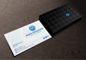 Visitenkarten-Design von Creations Box 2015 für Bob's Irrigation Services | Design: #15800884