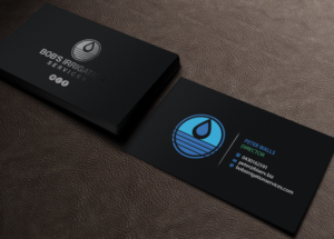 Visitenkarten-Design von Brand aid für Bob's Irrigation Services | Design: #15797716