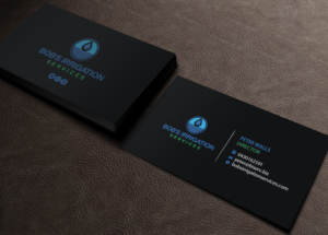 Visitenkarten-Design von Brand aid für Bob's Irrigation Services | Design: #15797725