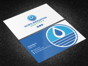 Visitenkarten-Design von Brand aid für Bob's Irrigation Services | Design: #15805551