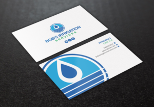 Visitenkarten-Design von Brand aid für Bob's Irrigation Services | Design: #15805571