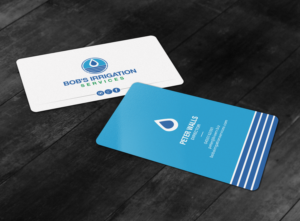 Visitenkarten-Design von chandrayaan.creative für Bob's Irrigation Services | Design: #15807852
