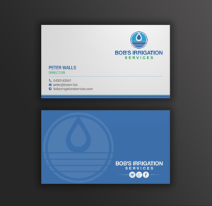 Visitenkarten-Design von chandrayaan.creative für Bob's Irrigation Services | Design: #15817960