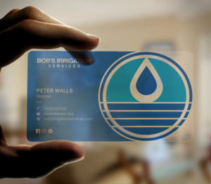 Visitenkarten-Design von Graphic Flame für Bob's Irrigation Services | Design: #15796953